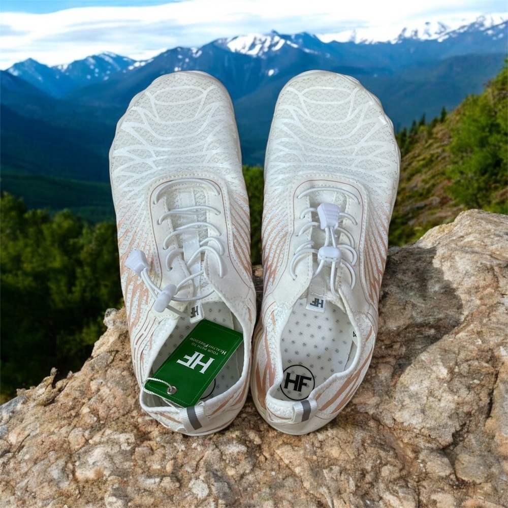 Hike Lorax Pro- Healthy Non-slip Barefoot 🦶 Shoes size 43 white/pink NWT - Picture 2 of 12
